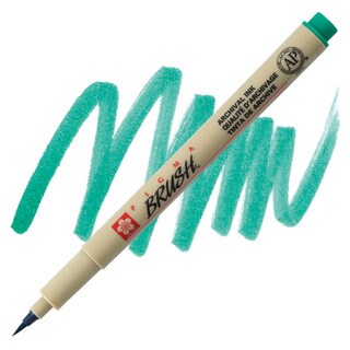 Pigma Brush Pen - Green